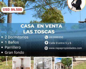 VENTA DE CASA, LAS TOSCAS.