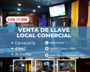 Venta de Llave Cervecería Artesanal