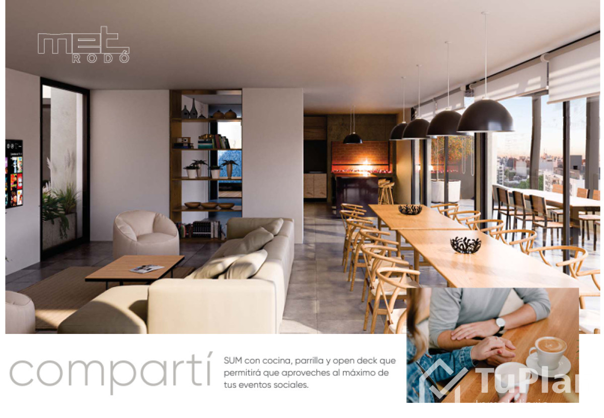 Apartamento ID.1574 - (Ref 3.863) Venta apartamento 1 dormitorio en MET RODÓ en el Cordón A ESTRENAR.