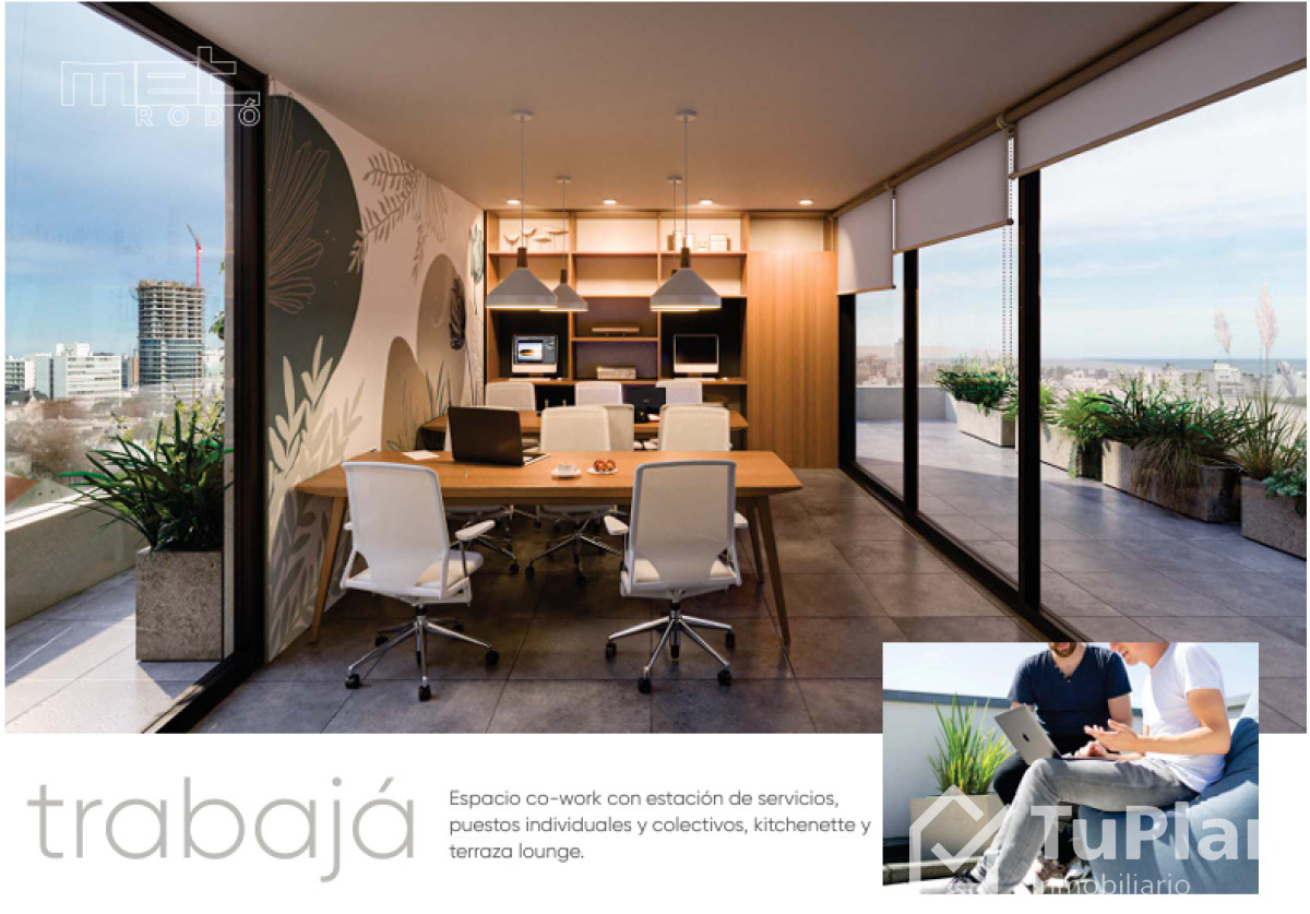 Apartamento ID.1574 - (Ref 3.863) Venta apartamento 1 dormitorio en MET RODÓ en el Cordón A ESTRENAR.