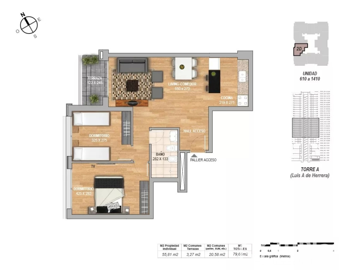 Apartamento ID.981 - (Ref: 3.256) Venta de apto en Jacinto Vera, Torre Nuevo Centro