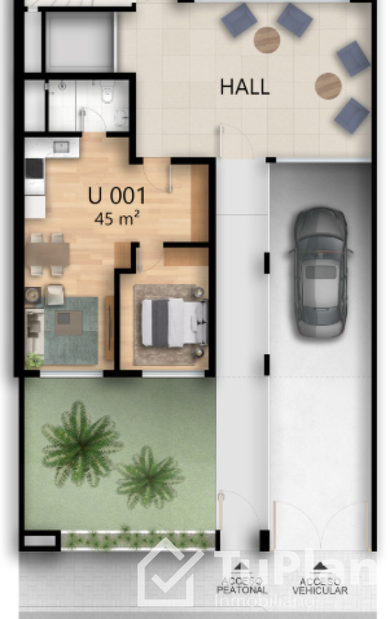 Apartamento ID.1580 - (Ref. 3.871) VENTA Apartamentos de 1 dormitorio en BUCEO PINDÓ a estrenar en DICIEMBRE 2025!