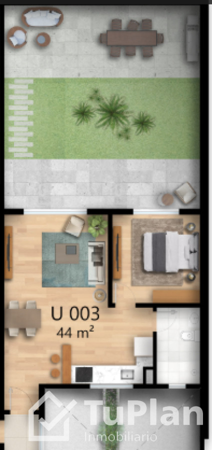 Apartamento ID.1580 - (Ref. 3.871) VENTA Apartamentos de 1 dormitorio en BUCEO PINDÓ a estrenar en DICIEMBRE 2025!