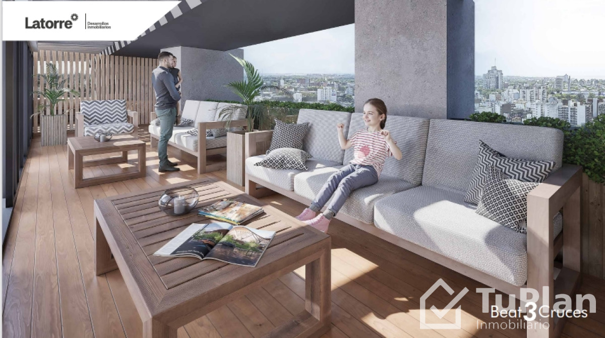 Apartamento ID.852 - (Ref: 3.132) Venta de apartamento proyecto Beat 3 Cruces. Monoambiente, 1 dormitorio, 2 y duplex