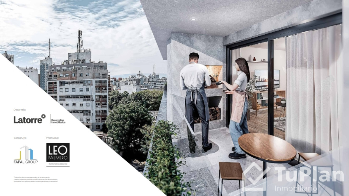 Apartamento ID.852 - (Ref: 3.132) Venta de apartamento proyecto Beat 3 Cruces. Monoambiente, 1 dormitorio, 2 y duplex