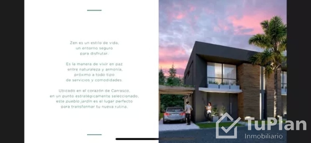 Casa ID.363 - Espectacular casa en Zen Pueblo Jardin, Carrasco, Barrio Privado (Ref:2.383)