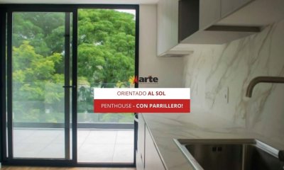 Venta De Apartamento Penthouse De 1 Dormitorio Con Parrillero En Punta Carretas!
