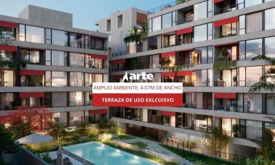 Venta De Apartamento Monoambiente Con Terraza En Malvín!