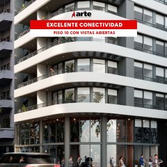 Venta De Apartamento De 1 Dormitorio En Tres Cruces En Piso 10