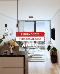 Venta Apartamento De 1 Dormitorio En Punta Carretas Con Terraza Y Parrillero Propio!