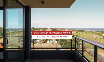Venta Apartamento 1 Dormitorio Con Parrillero En Parque Carrasco Frente Al Mar