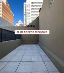 Venta De Monoambiente Con Patio En Punta Carretas