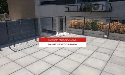 Venta De Apartamento D 1 Dormitorio En Buceo Con 50,8m2 De Patio Propio