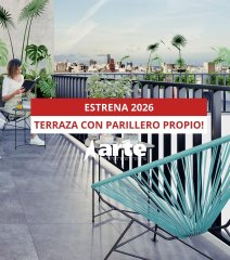 Venta Apartamento Penthouse De 2 Dormitorios Con Parrillero En Punta Carretas