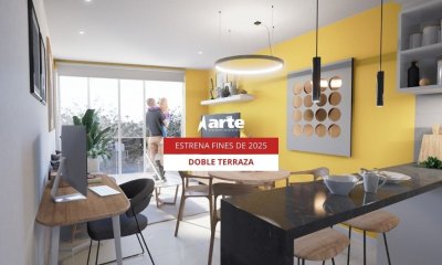 Venta De Apartamento De 1 Dormitorio Con Doble Terraza En La Blanqueada!