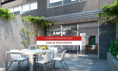 Venta De Apartamento De 1 Dormitorio Con 21m2 De Patio Al Sol En Cordon!