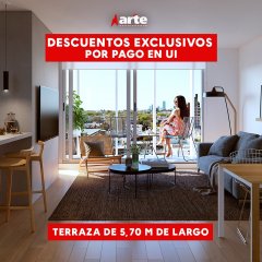 Venta De Apartamento De 1 Dormitorio Con Terraza Sobre Av Italia En La Blanqueada