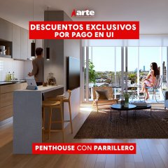 Venta De Apartamento De 1 Dormitorio Con Terraza Al Frente Penthouse En La Blanqueada