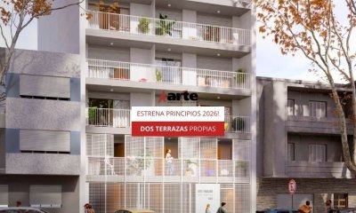 Venta De Apartamento De 2 Dormitorios Con Dos Terrazas En Cordón