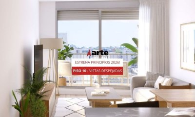 Venta De Apartamento De 2 Dormitorios En Cordon Con Parrillero En Piso 10!