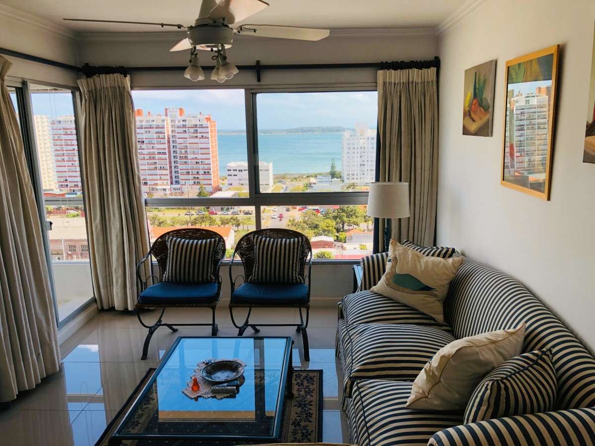 Venta apto 2  dorm , 2 baños. Excelente ubicación y vista. 