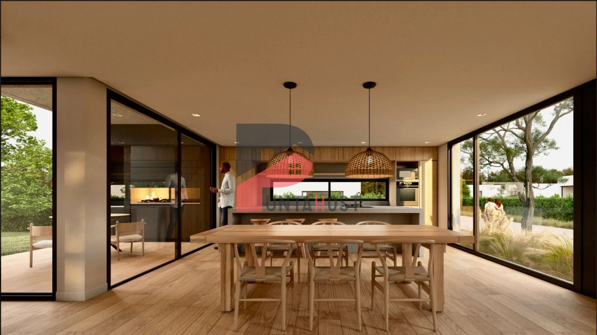 Casa ID.145 - Casa de 2 dormitorios 2 baños en El tesoro, La Barra