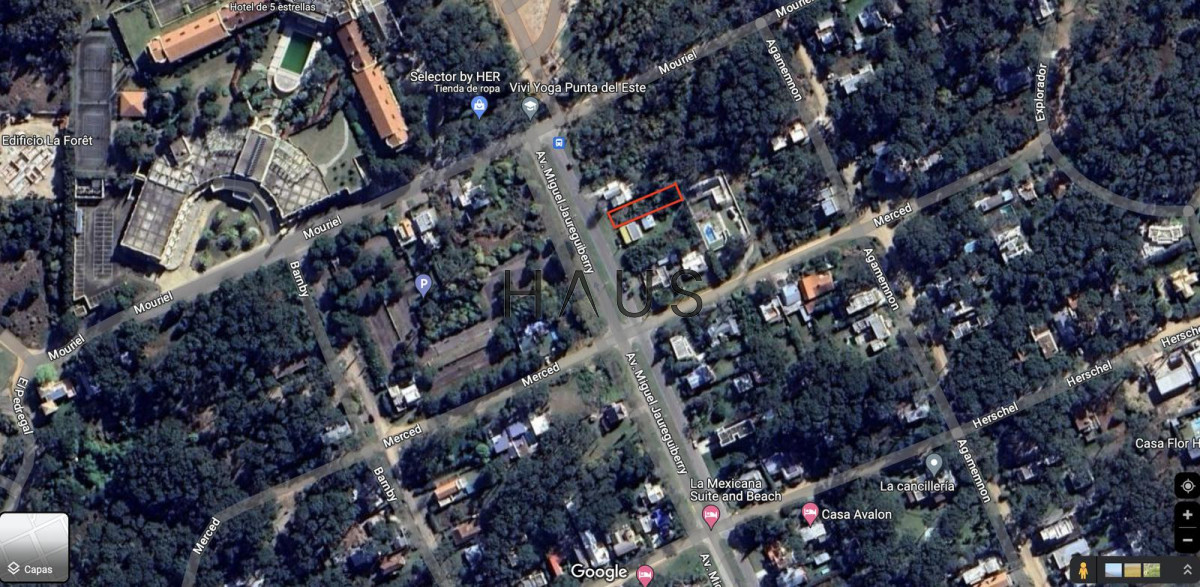 Terreno ID.373 - Terreno en Montoya La Barra, sobre Av. jaureguiberry a 450mts del mar, 504m2