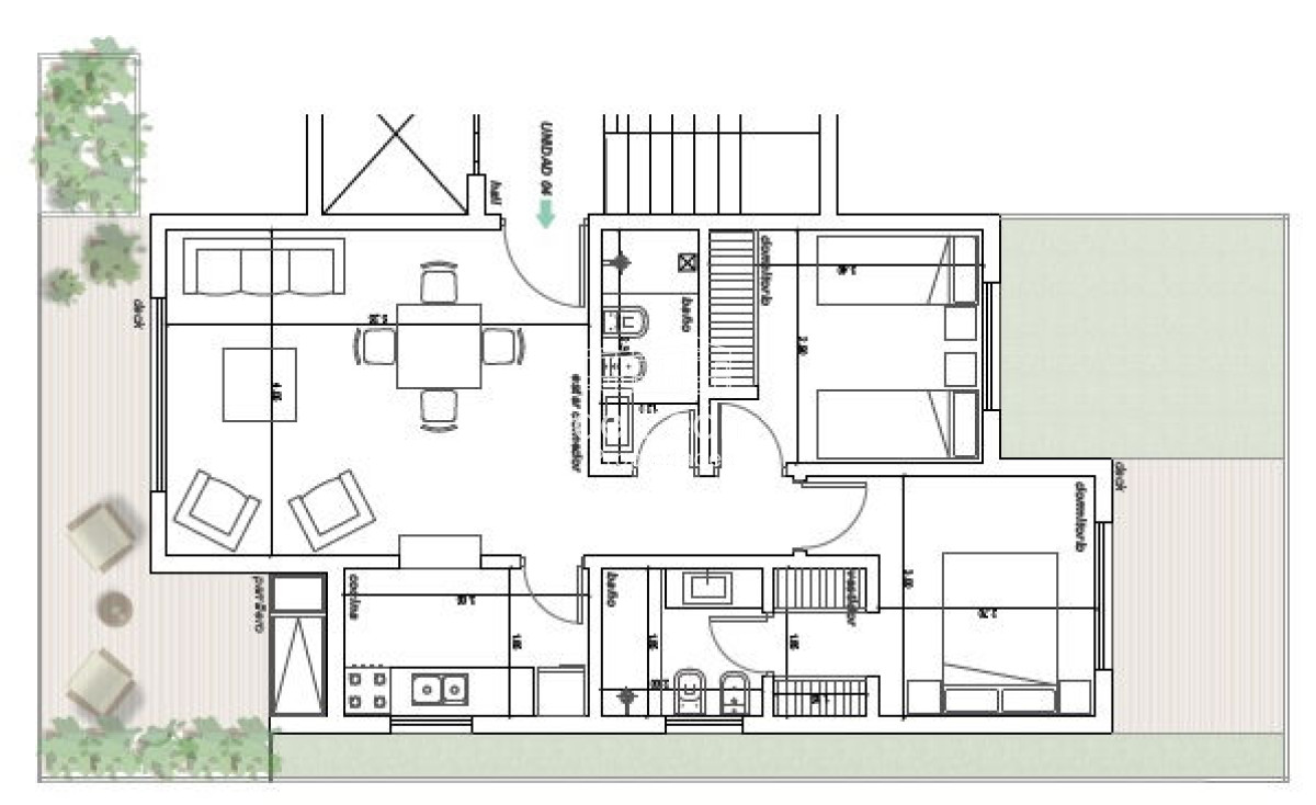 Apartamento ID.15293 - Departamento en Pinares, 2 dormitorios y 2 baños