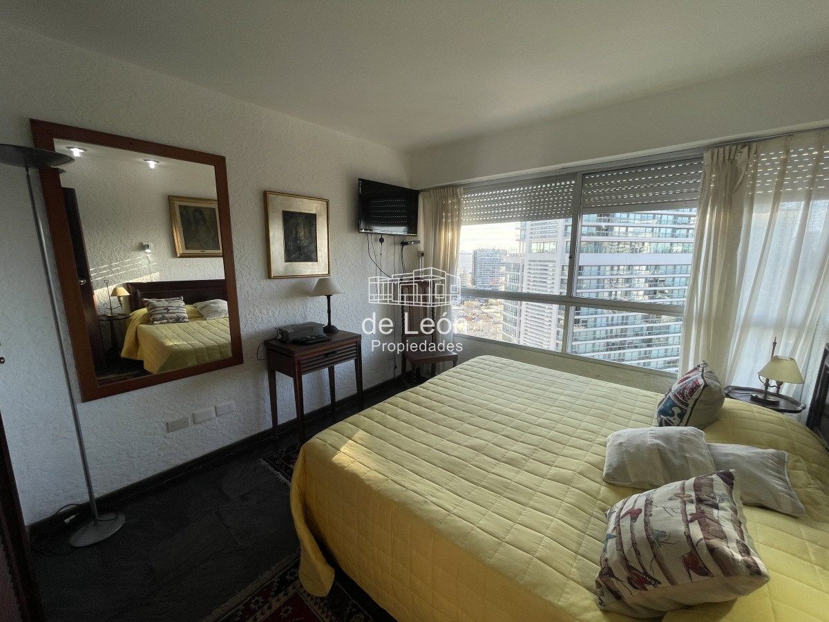 Apartamento ID.15063 - Departamento de 1 dormitorio en alquiler anual o invernal en Punta del Este
