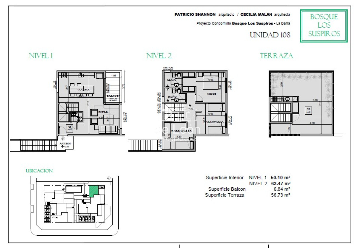 Apartamento ID.15044 - Departamento duplex en venta 3 dormitorios y 2 baños La Barra