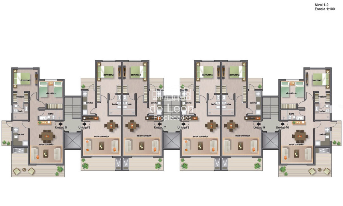Apartamento ID.1059 - Departamento de 1 dormitorio a estrenar en Punta del Este