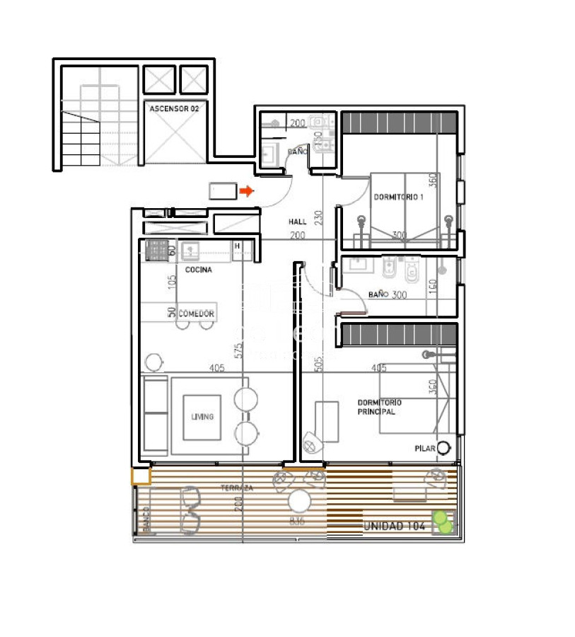 Apartamento ID.1409 - Apartamento en Manantiales, Manantiales