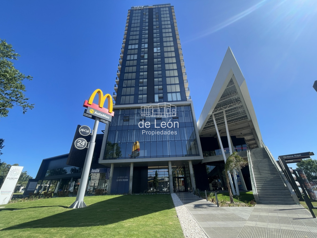 Apartamento ID.14999 - Se alquila anual apartamento de 1 dormitorio a estrenar sobre Shopping Atlántico