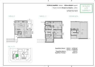 Invertí en La Barra, duplex de 3 dormitorios