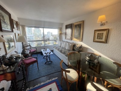 Departamento de 1 dormitorio en alquiler anual o invernal en Punta del Este