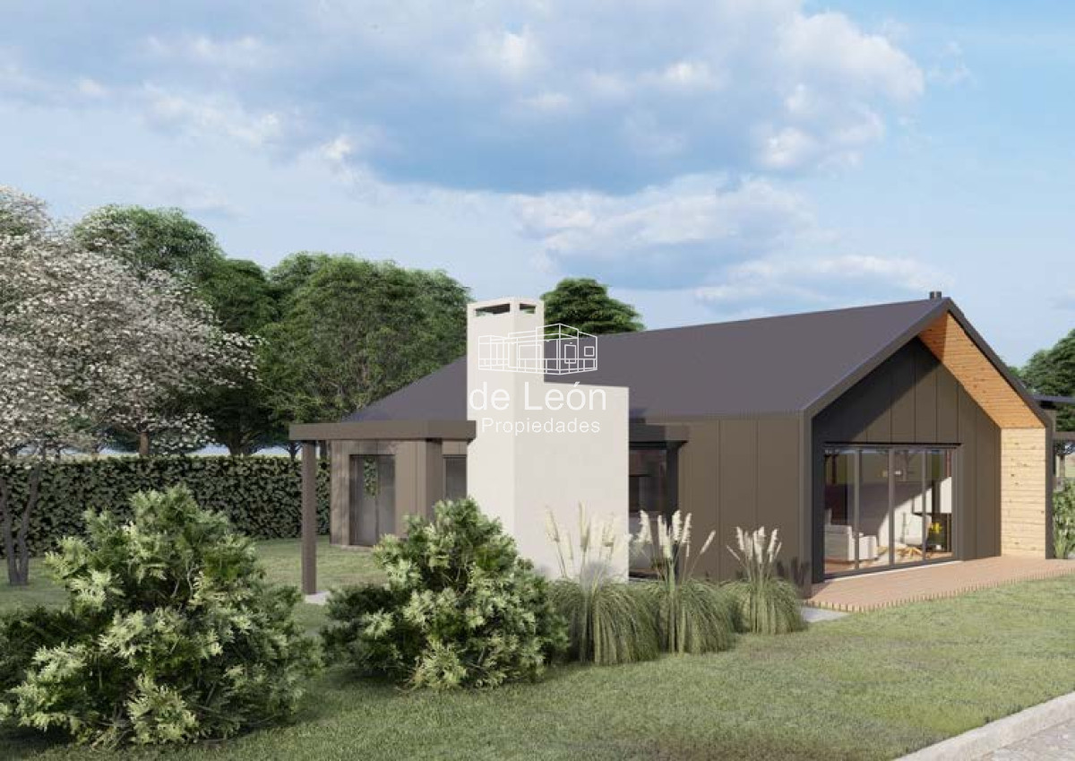 Casa ID.15132 - En venta casa a estrenar de 3 dormitorios y 2 baños en La Barra