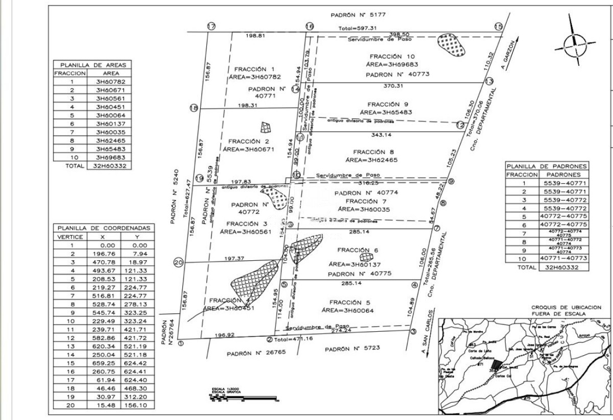 Chacra ID.15318 - Chacras de 3has en venta 