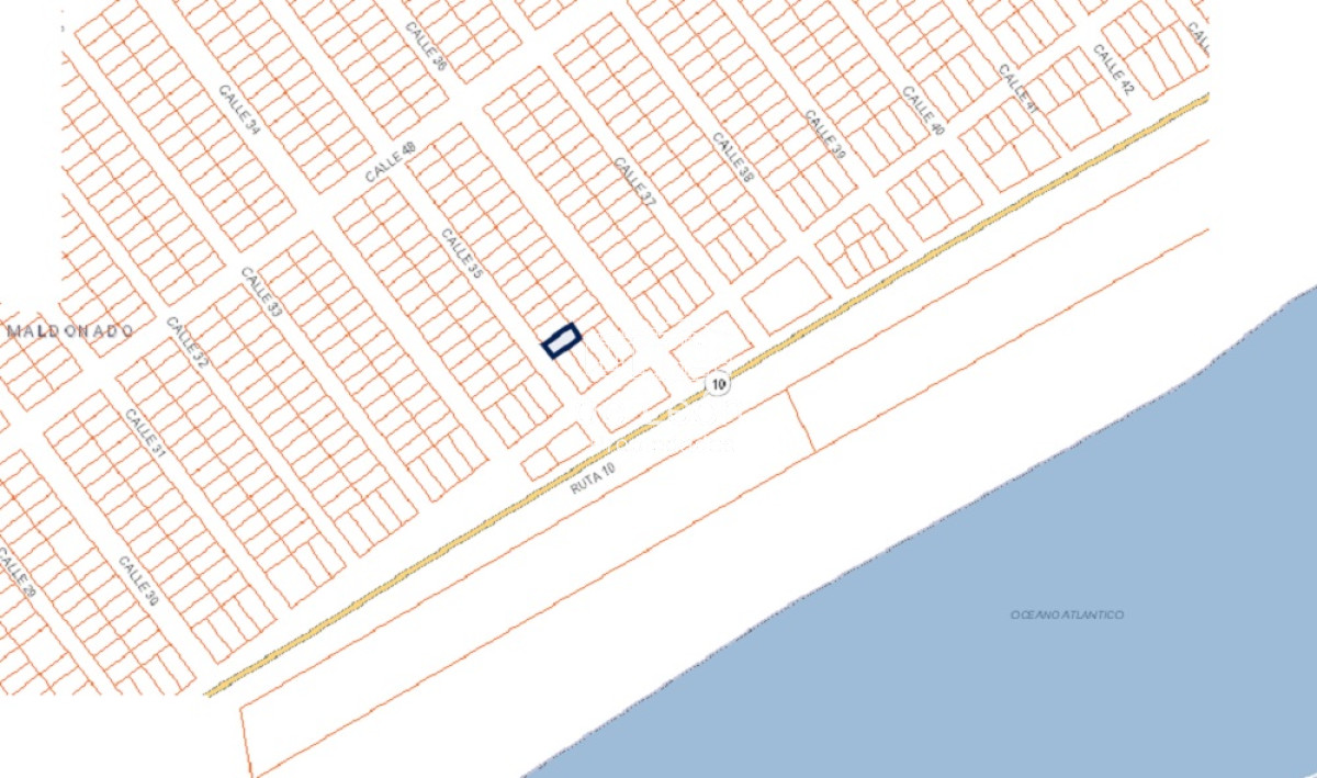 Terreno ID.877 - Terreno en Balneario Buenos Aires sobre calle 35 a 100 metros del mar
