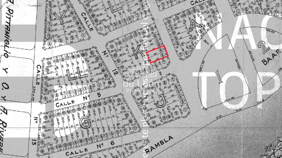 Terreno ID.1382 - Se vende terreno de 1008 m2 a 1 cuadra del mar en Montoya