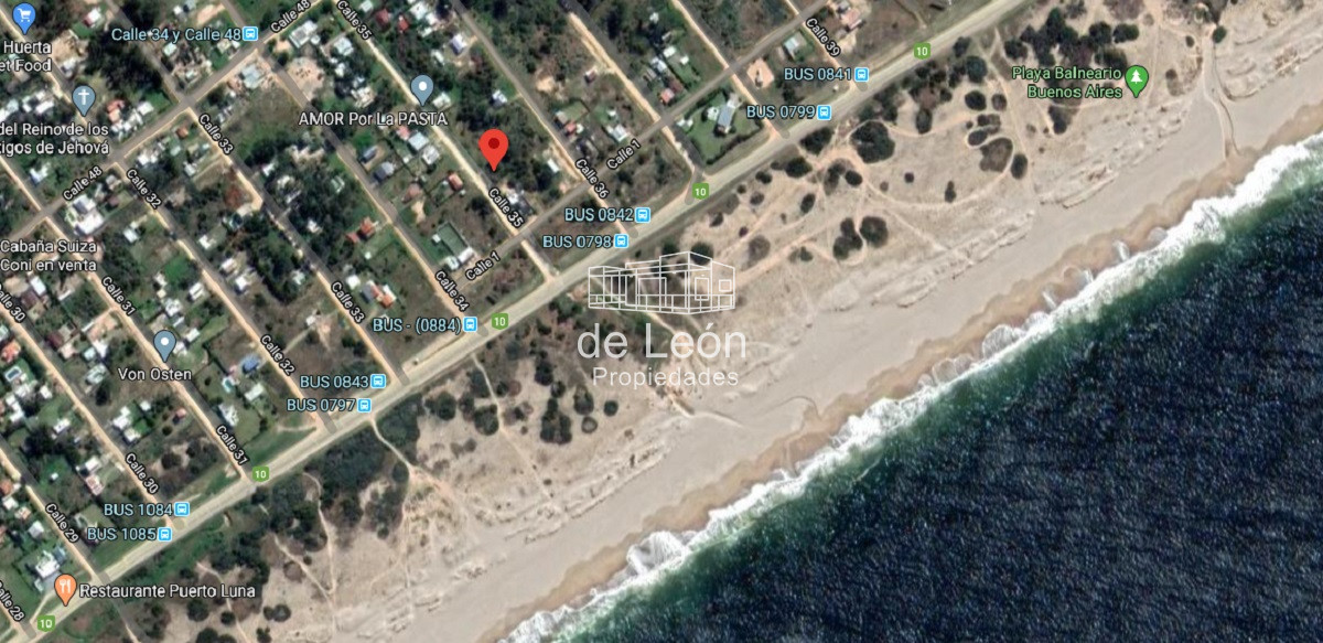 Terreno ID.877 - Terreno en Balneario Buenos Aires sobre calle 35 a 100 metros del mar