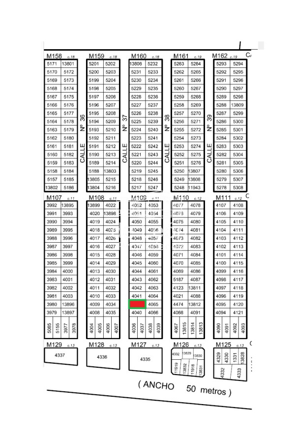 Terreno ID.935 - Terreno en Balneario Buenos Aires, 450m2, sobre calle 37