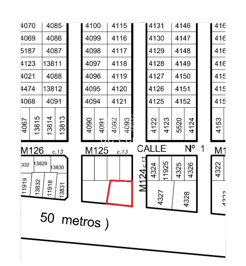 Terreno ID.924 - Terreno en Balneario Buenos Aires, 450m2, sobre Ruta 10, 834m2