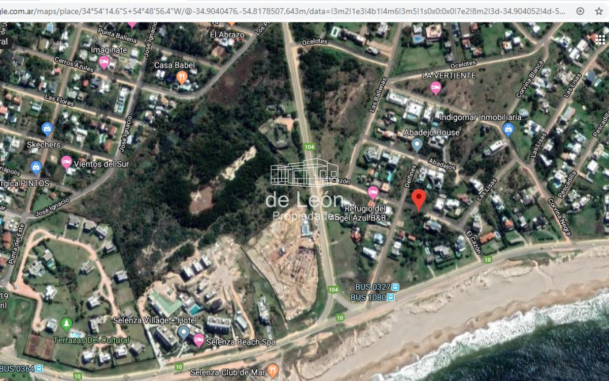 Terreno ID.841 - Terreno en El Chorro muy próximo al mar y a Ruta 10, 501m2