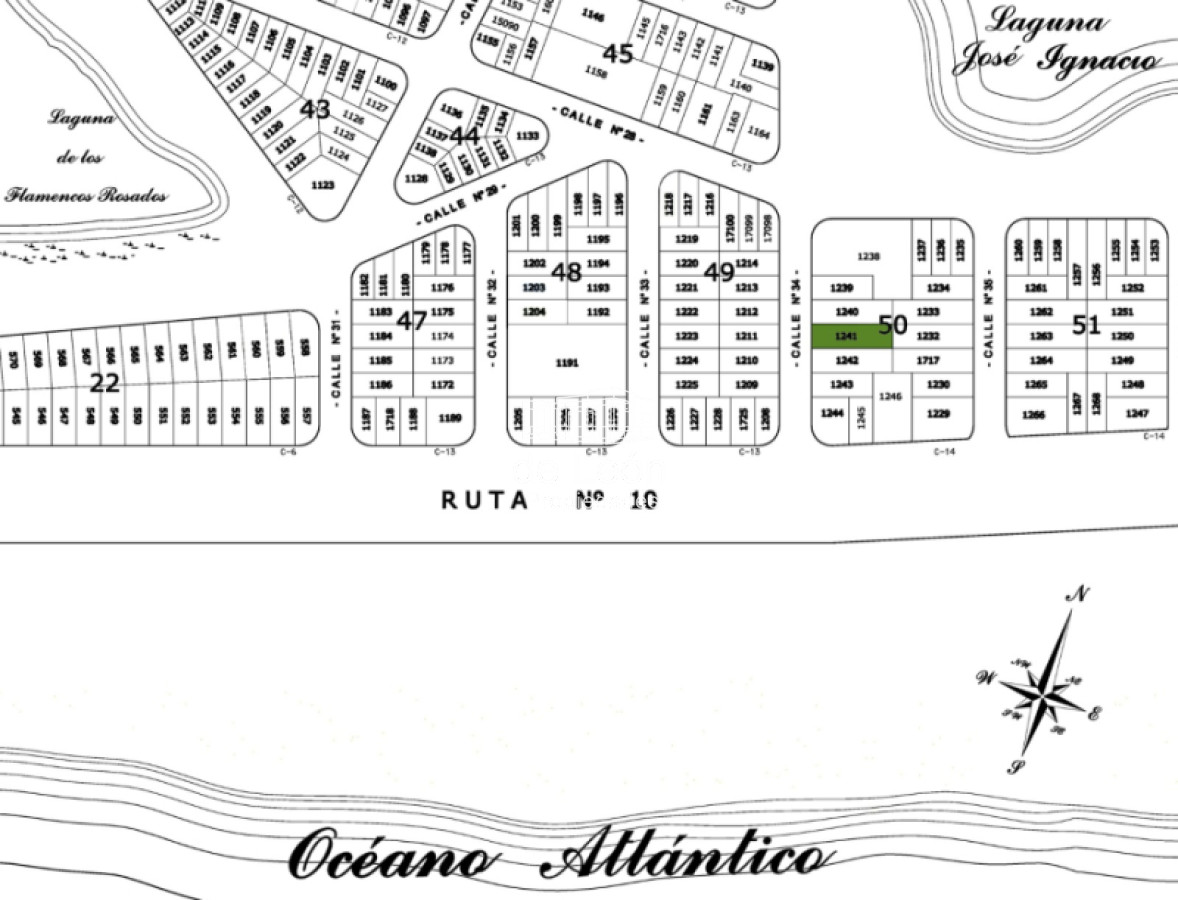 Terreno ID.15215 - Lote de 750m2 en venta en Santa Monica, Jose Ignacio