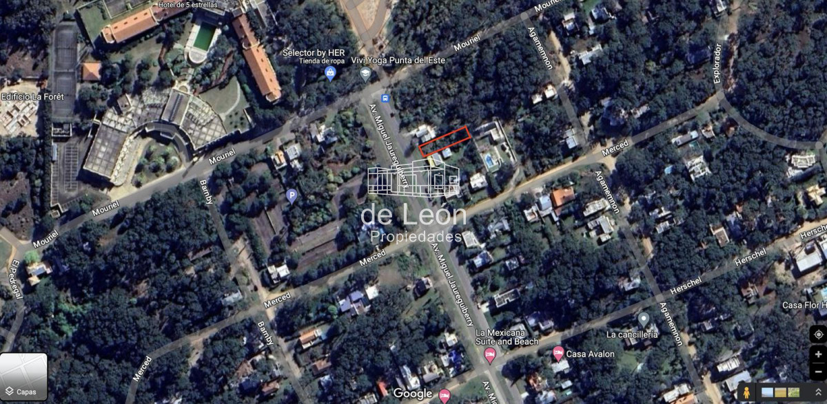 Terreno ID.15250 - Terreno en Montoya La Barra, sobre Av. jaureguiberry a 450mts del mar, 504m2