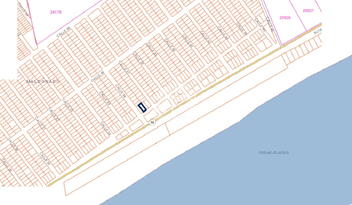 Terreno ID.882 - Terreno en Balneario Buenos Aires sobre calle El Patacon, entre calle 36 y calle 37, 600m2