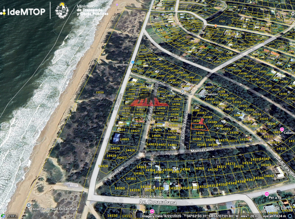 Terreno en Venta en Ocean Park a 2 cuadras del mar - EMP3397T