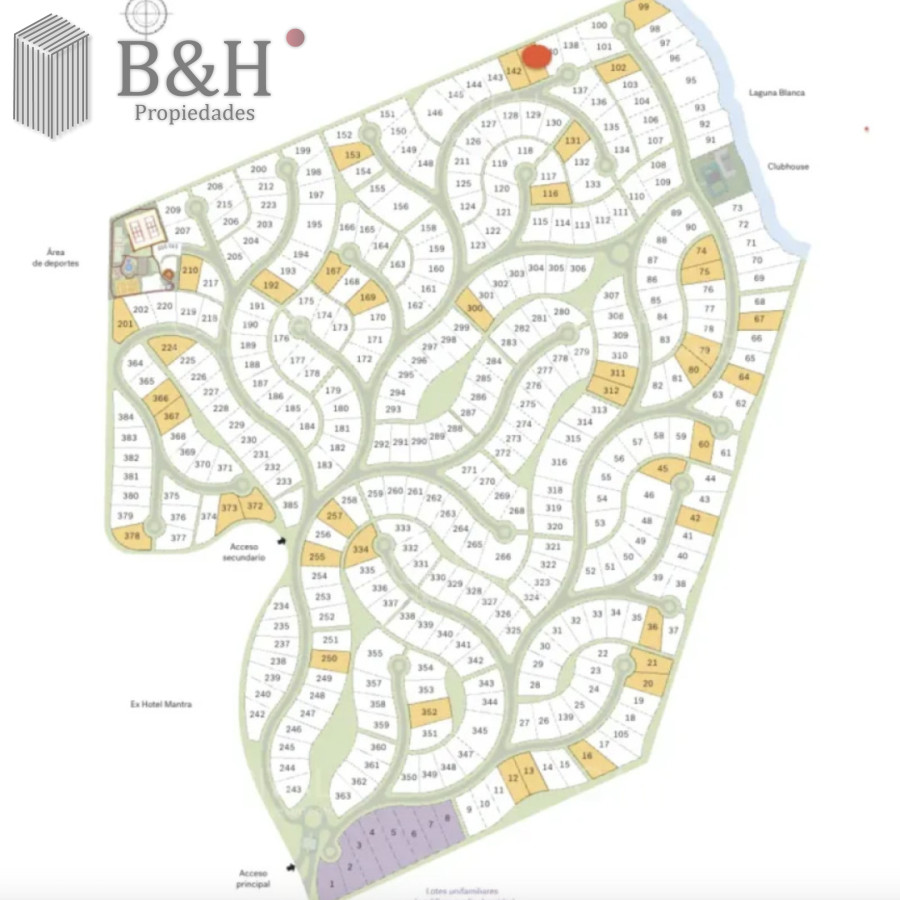 Terreno ID.1206 - Terreno de 1000m2 en Reserva Montoya