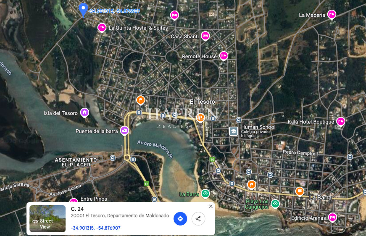 Terreno ID.170 - Terreno en Venta en El Tesoro