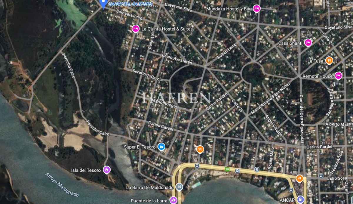 Terreno ID.170 - Terreno en Venta en El Tesoro